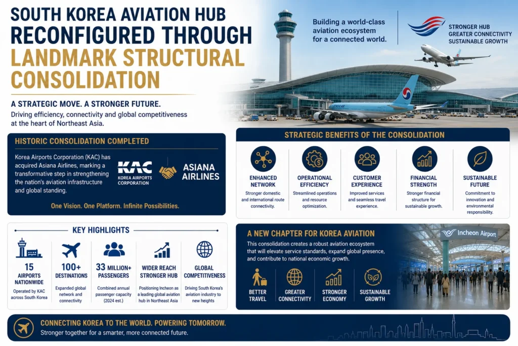 South Korea aviation hub consolidation explained