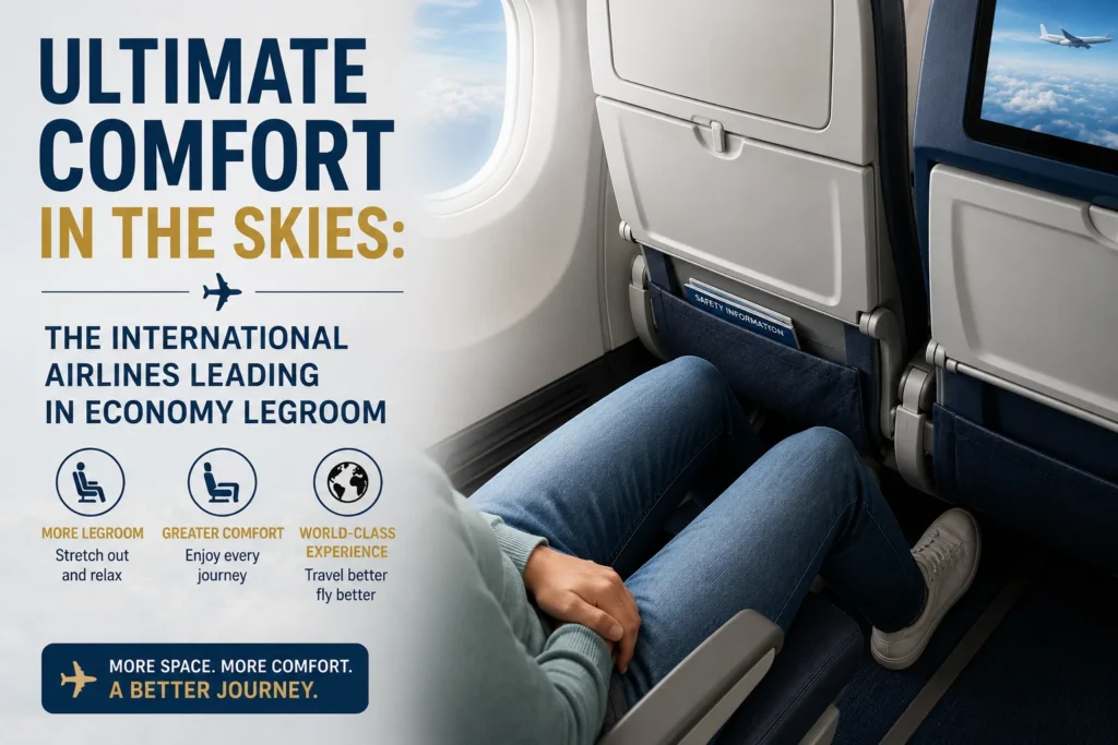 Ultimate Comfort in the Skies: The International Airlines Leading in Economy Legroom
