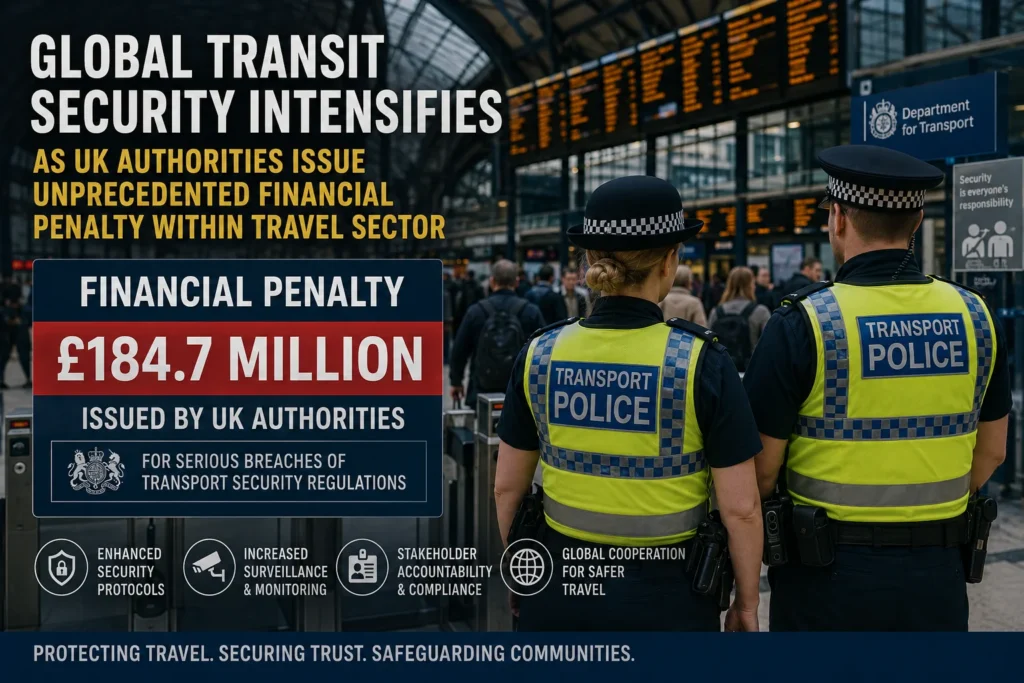 UK transport hub security crackdown