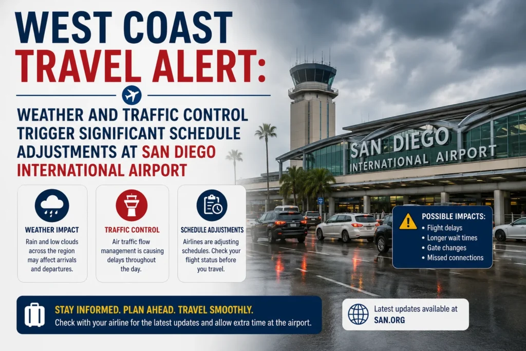 Weather and traffic updates for SDIA