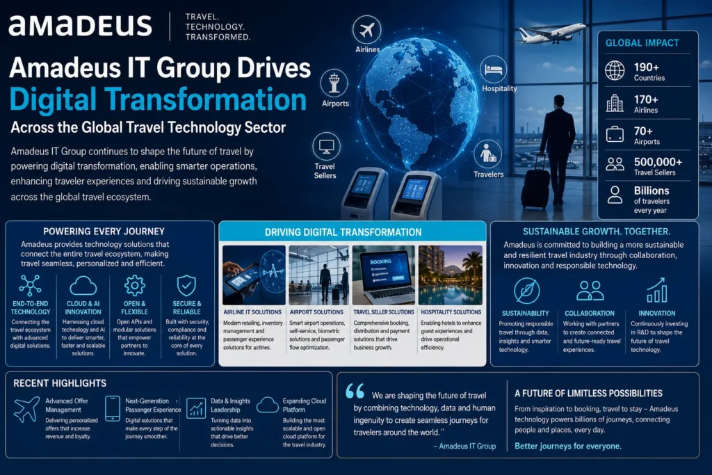 Amadeus digital transformation in travel