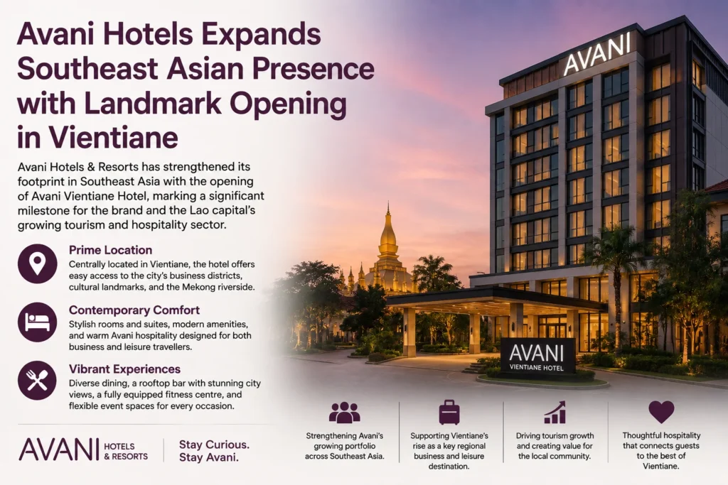 Avani Hotels expands in Vientiane