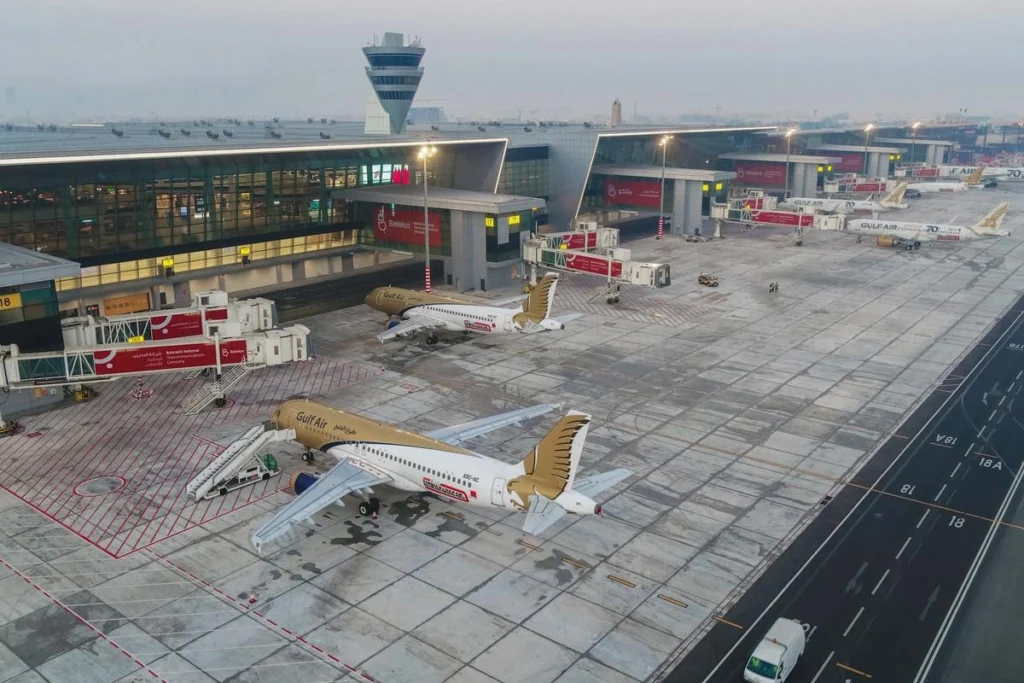 Middle East airspace