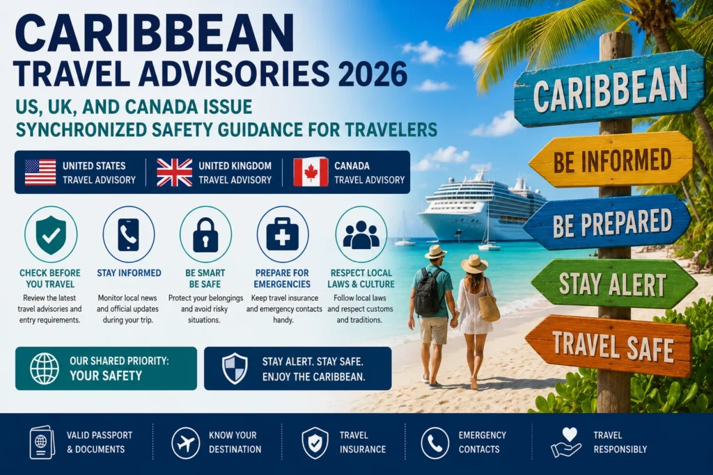 Caribbean travel advisory 2026