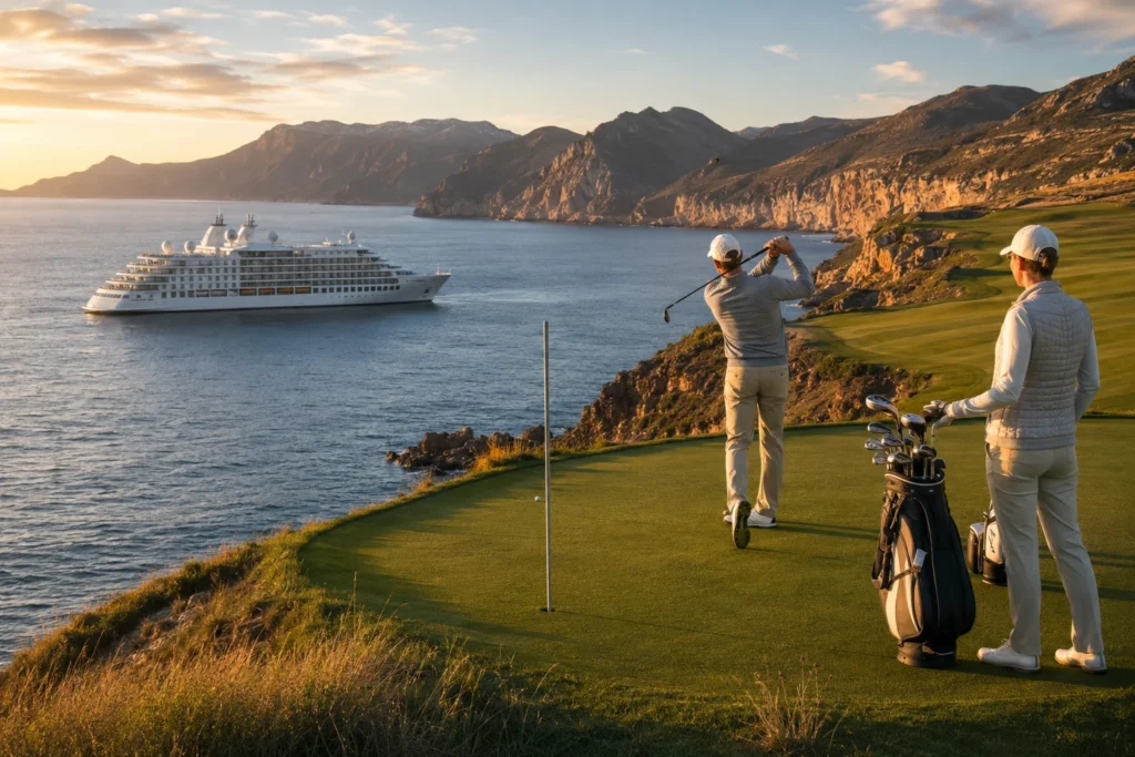 Cliffside golf and luxury cruise