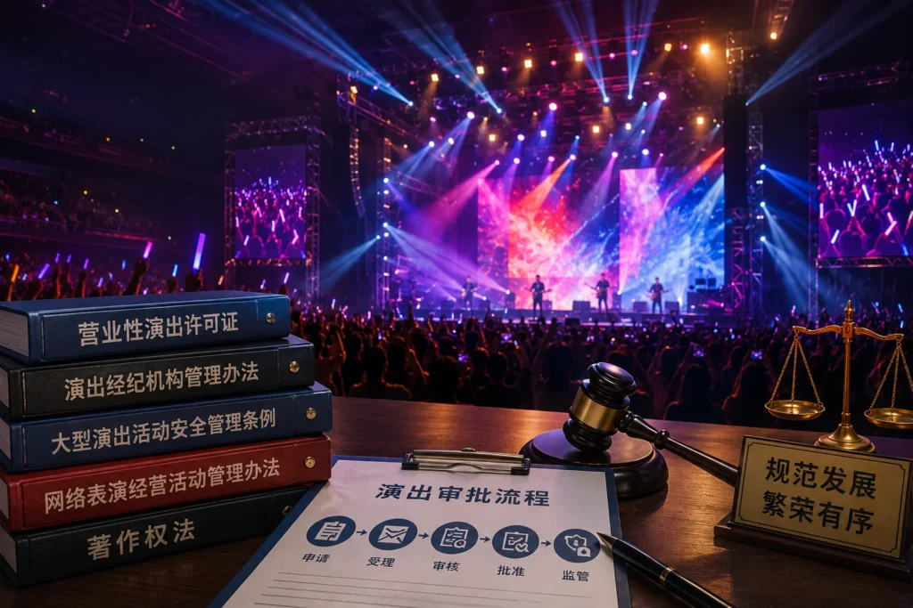 Concert regulation in the spotlight