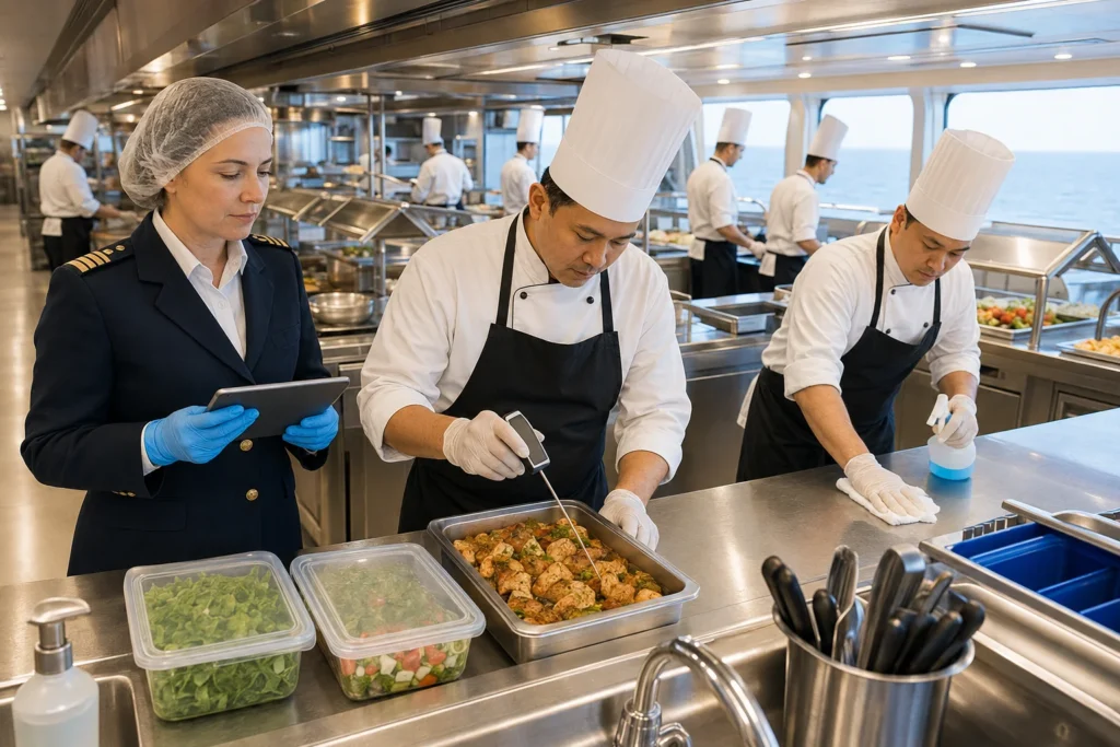 Cruise Galley Hygiene Inspection