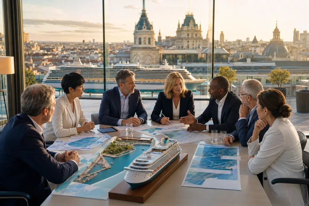 Cruise Leaders Prepare in Madrid