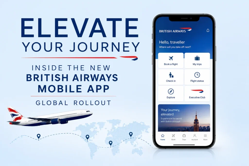 Elevate your journey with BA app