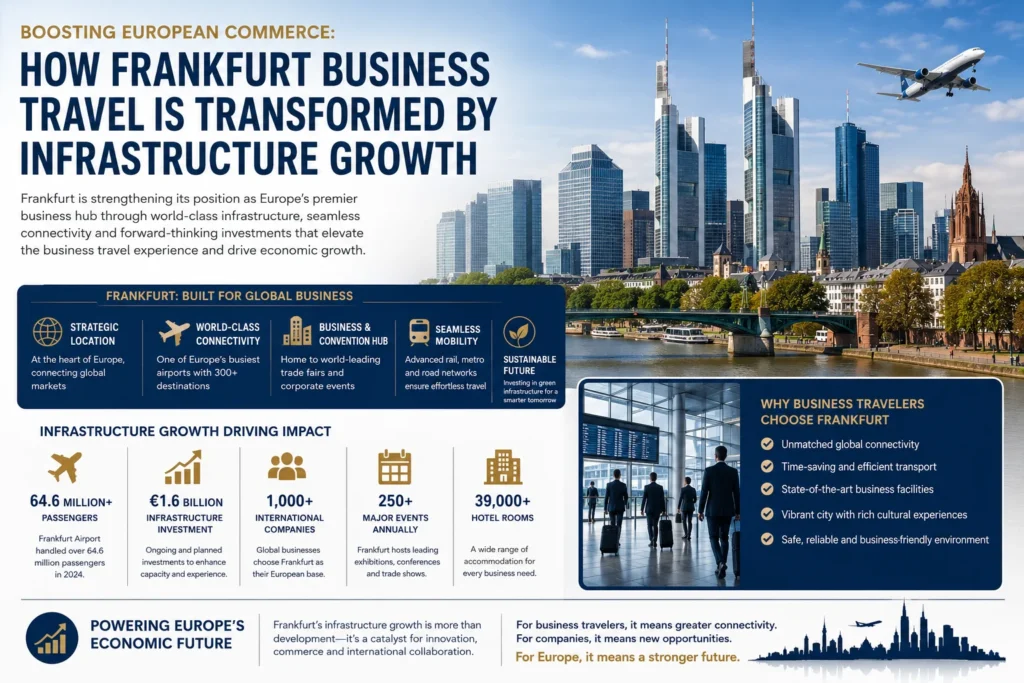 Frankfurt a hub for business travel