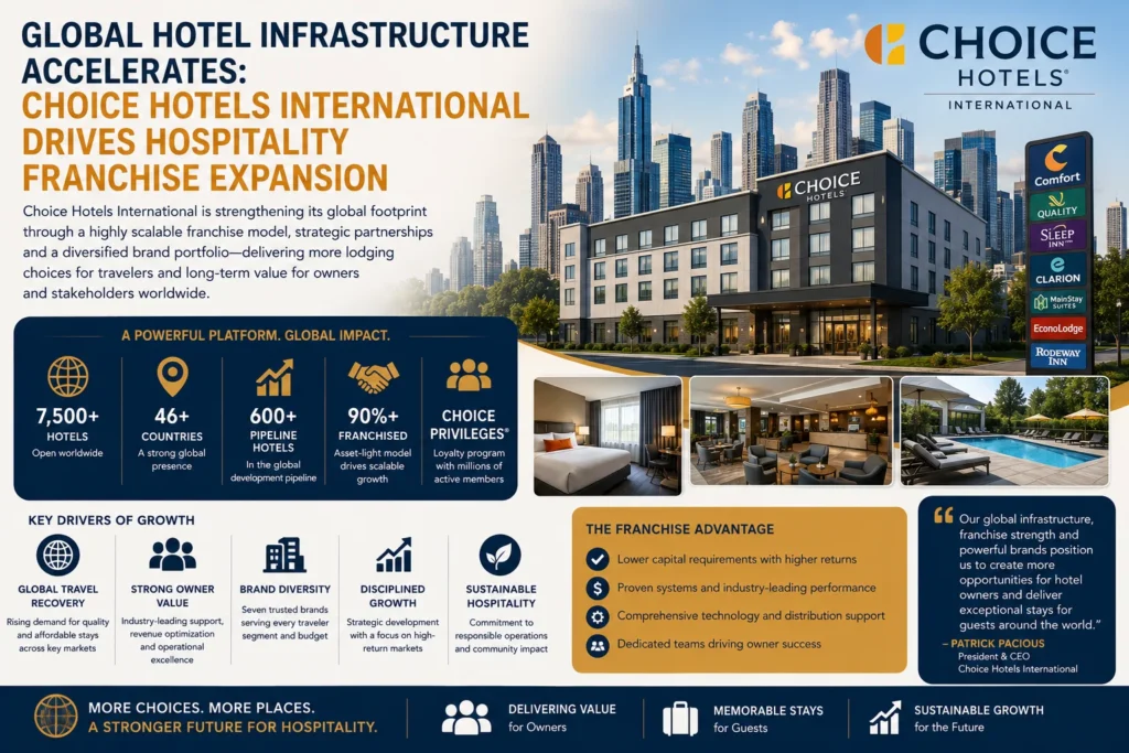 Global reach and growth at Choice Hotels