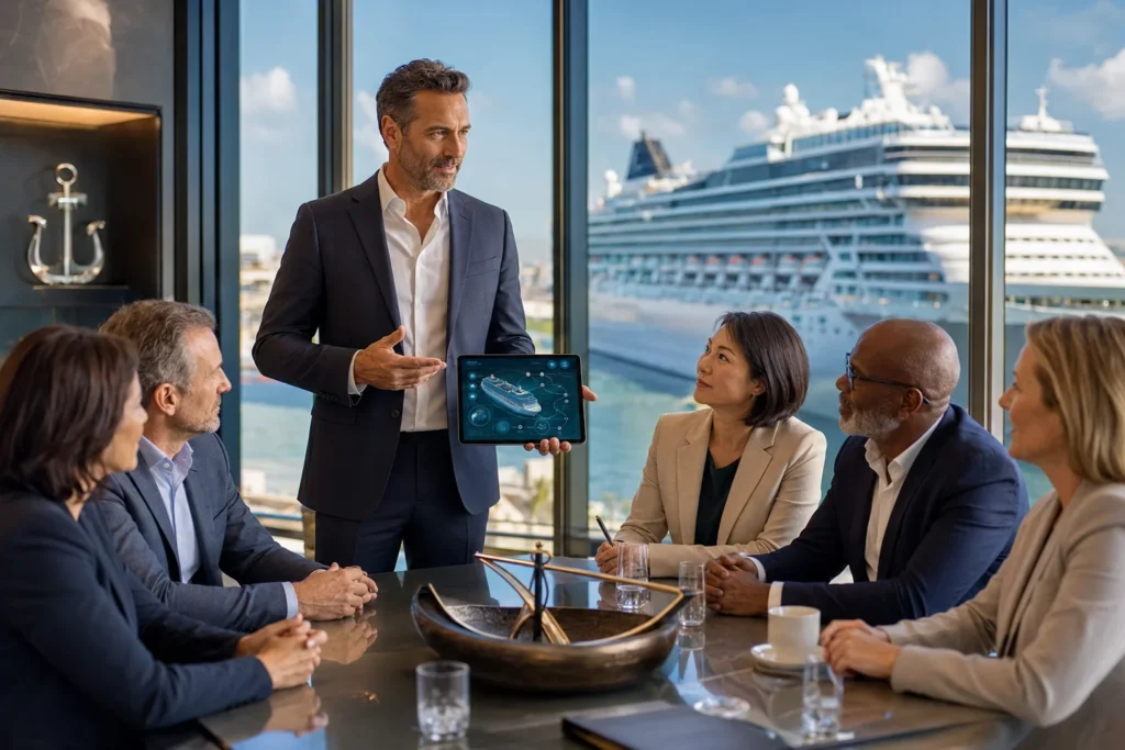 Harbor Boardroom Drives Cruise Innovation