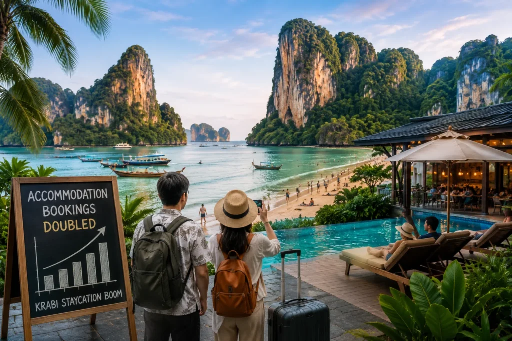 Krabi resort getaway with stunning scenery