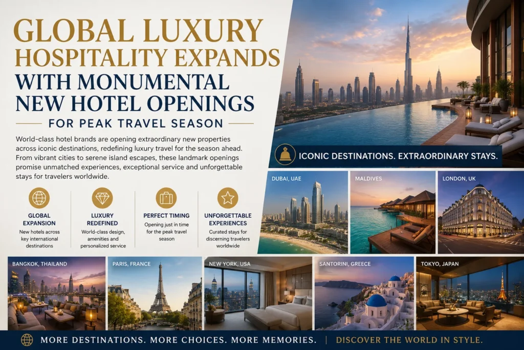Luxury hospitality across iconic destinations