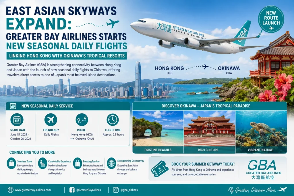 New flights connecting Hong Kong to Okinawa