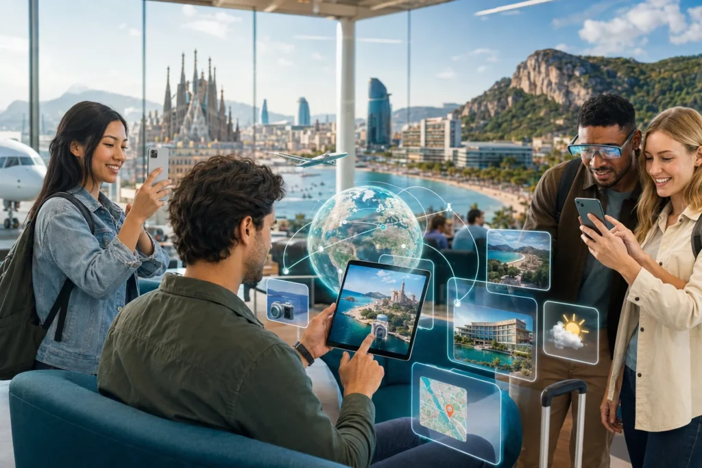 Personalized journeys in a connected lounge