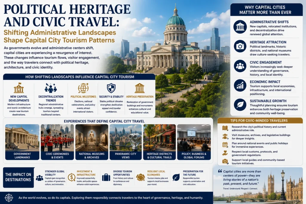 Political heritage and civic travel insights