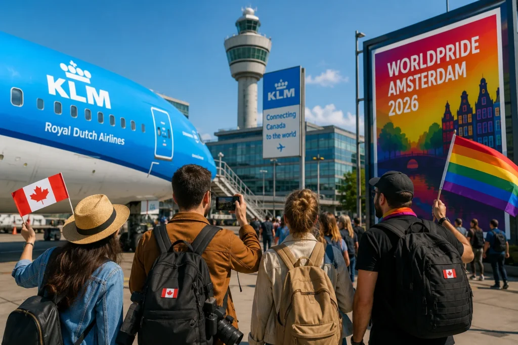 Pride Horizons at Amsterdam Airport