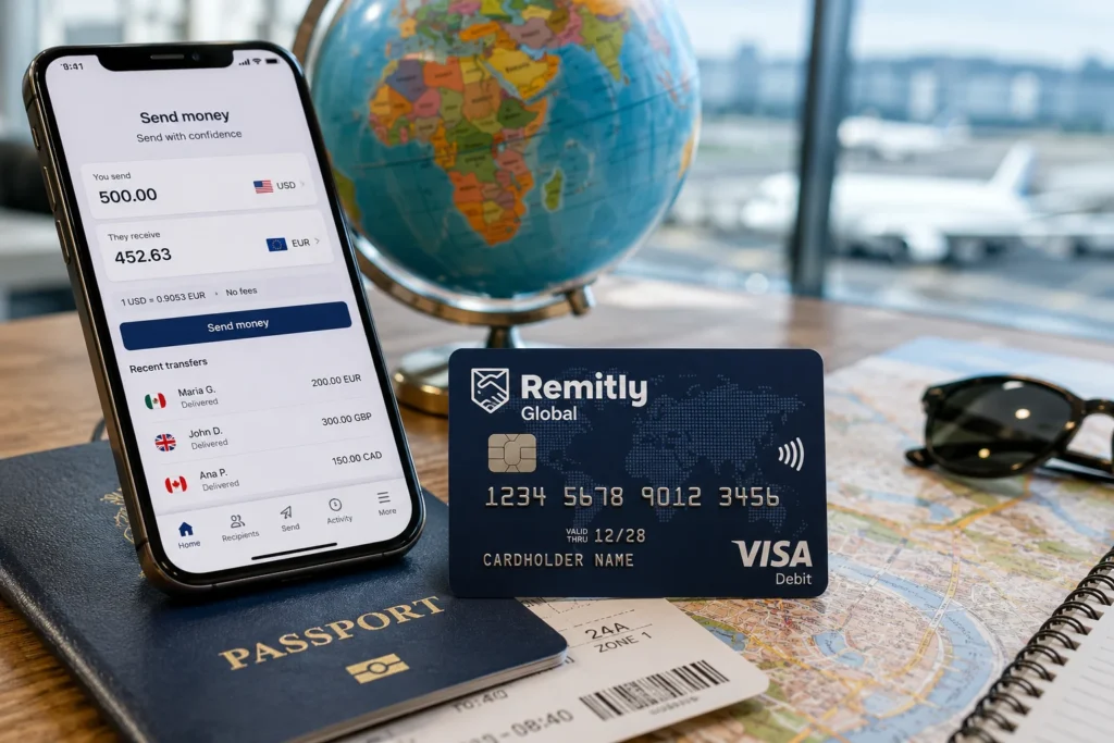 Remitly Global Travel Transfer Scene