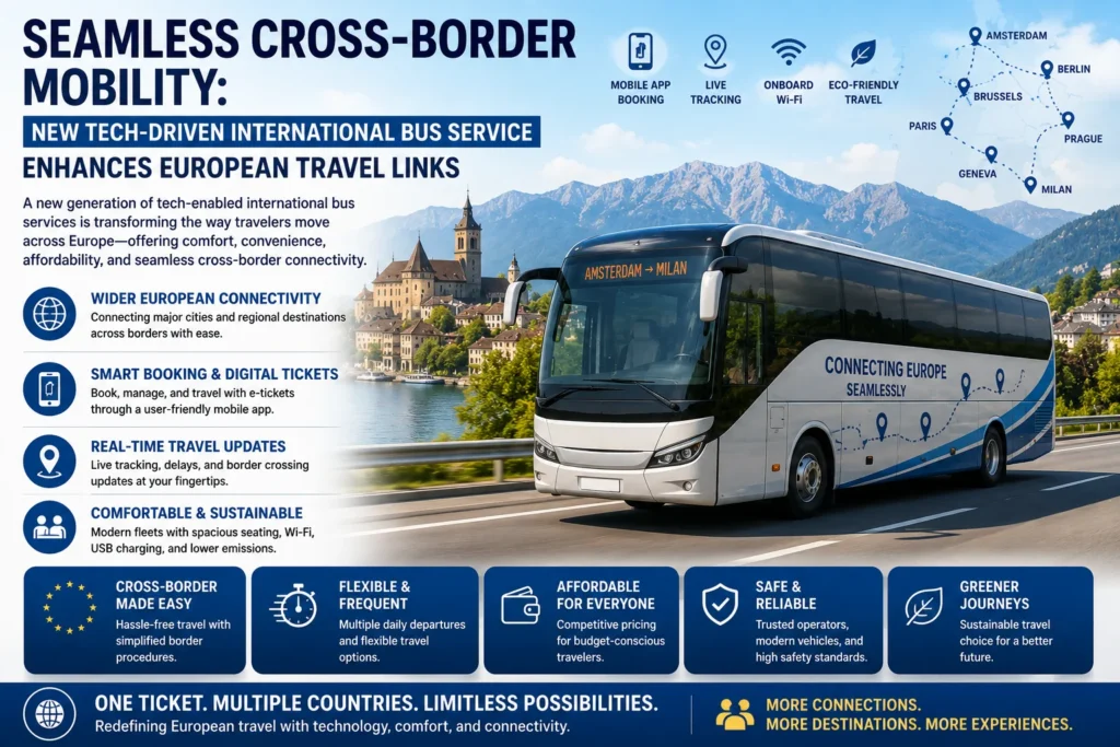 Seamless European bus travel experience