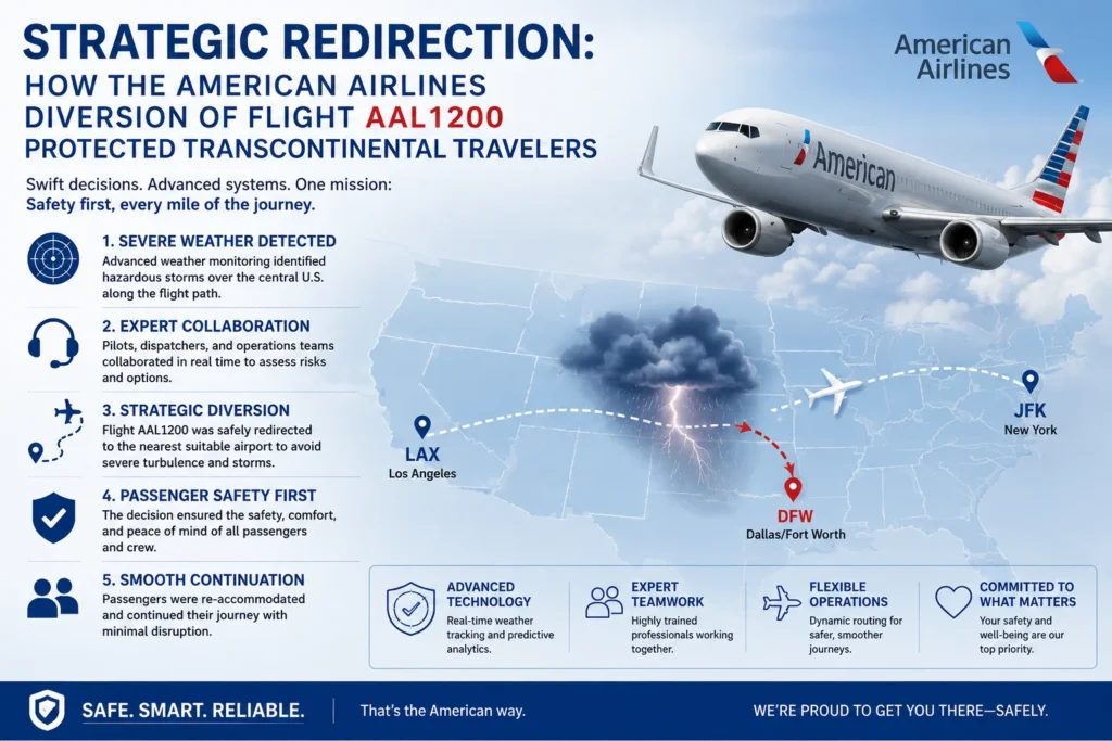Strategic flight diversion for passenger safety