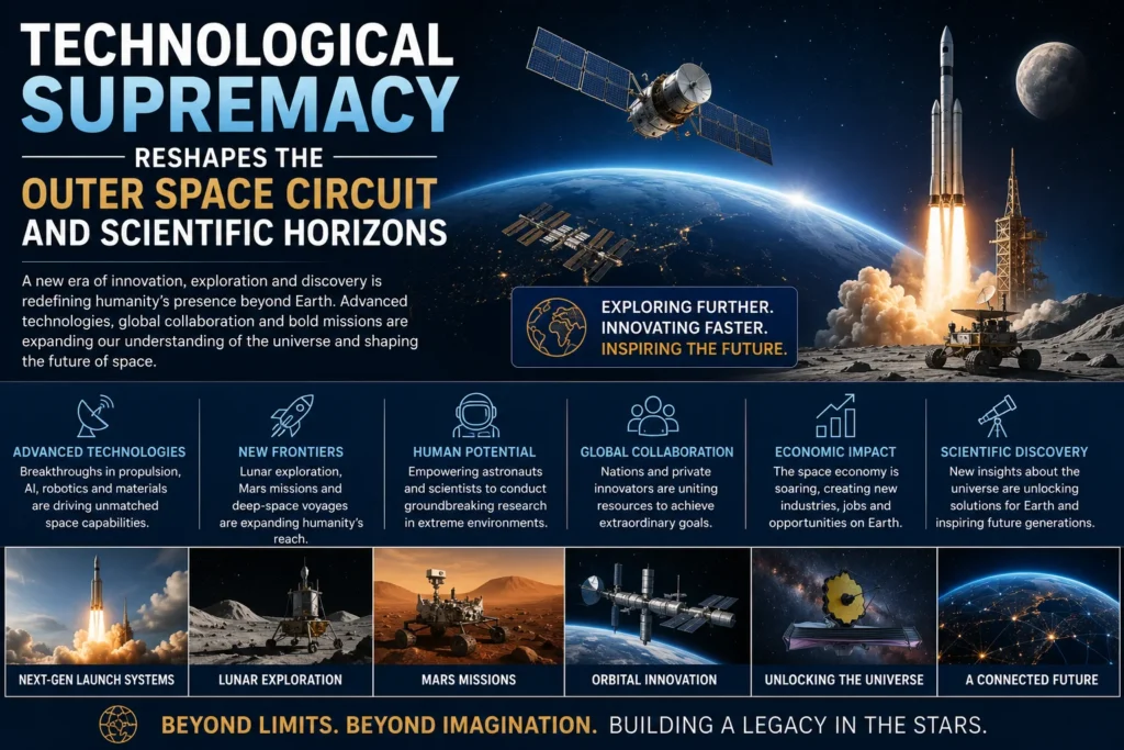 Technological supremacy in space exploration
