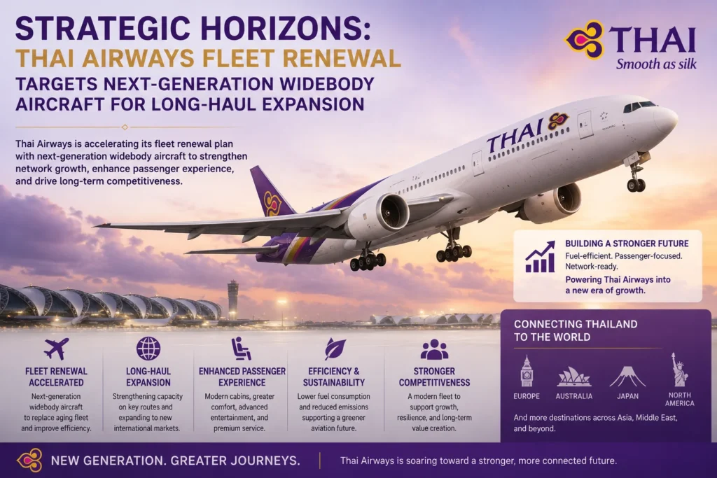 Thai Airways fleet renewal vision