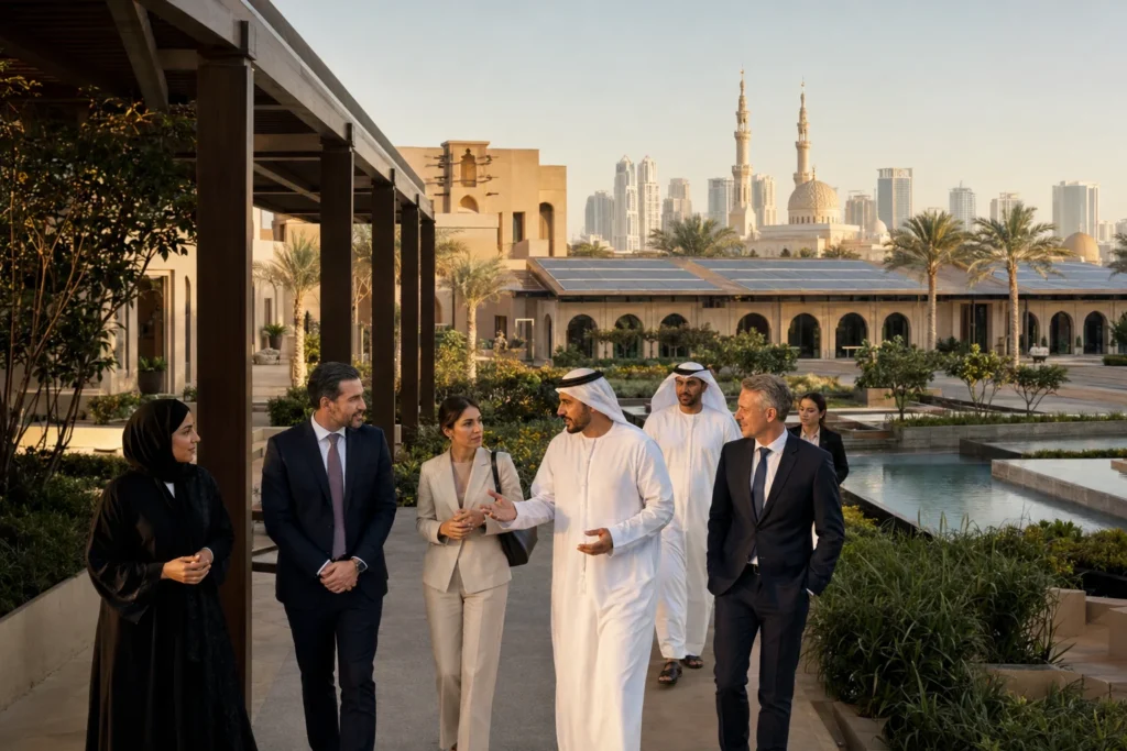 sustainable luxury resort in sharjah