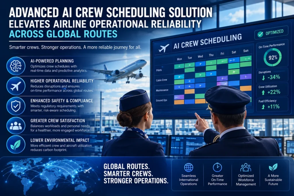 AI-Powered Crew Scheduling Operations