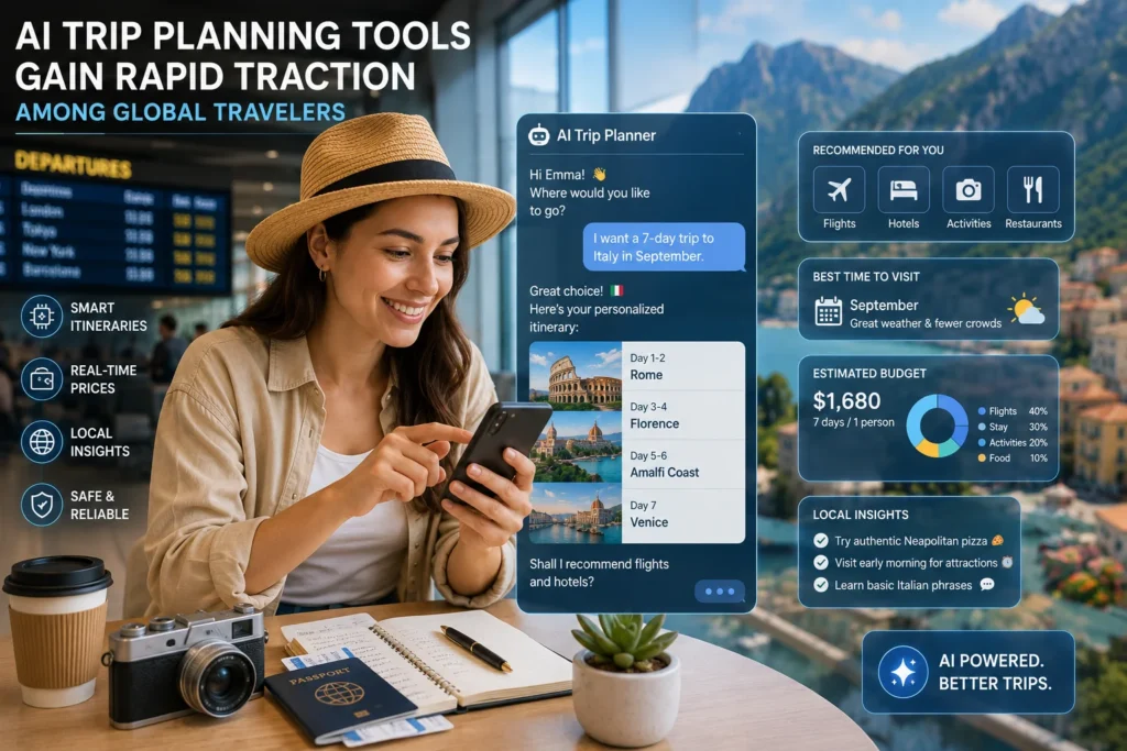 AI Trip Planning at the Airport