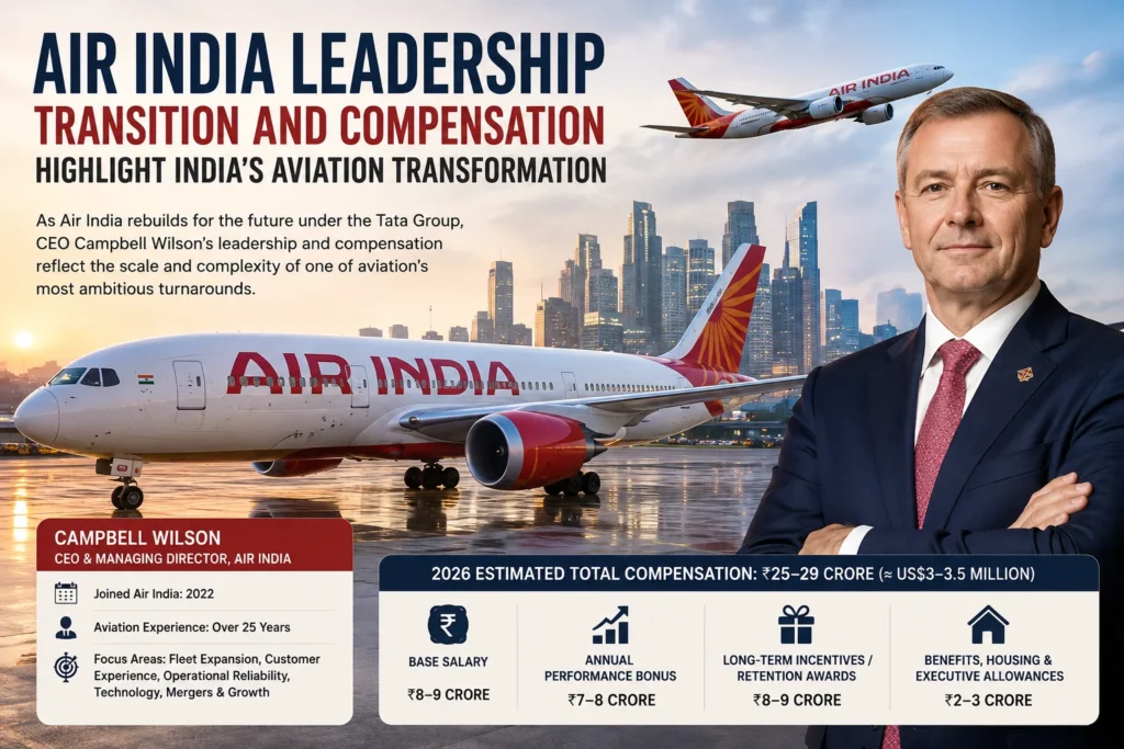 Air India Leadership Transition and Compensation Highlight India’s Aviation Transformation