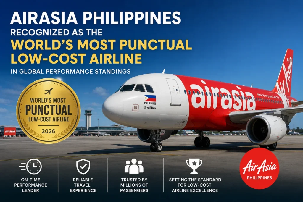 AirAsia Philippines Punctuality in Flight
