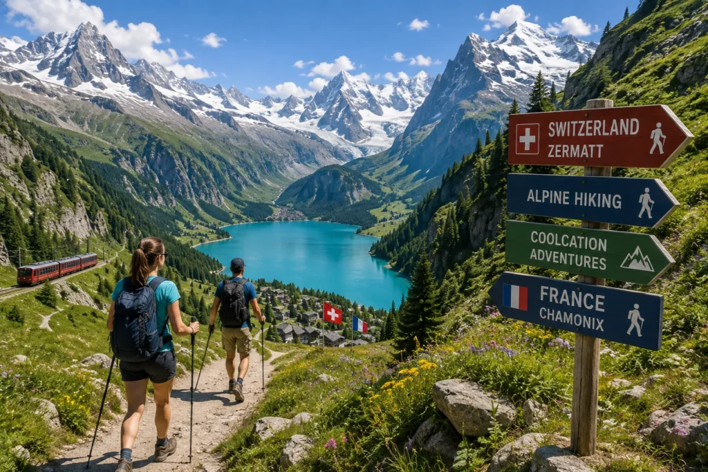 Alpine Trail Adventure Above Turquoise Lakes