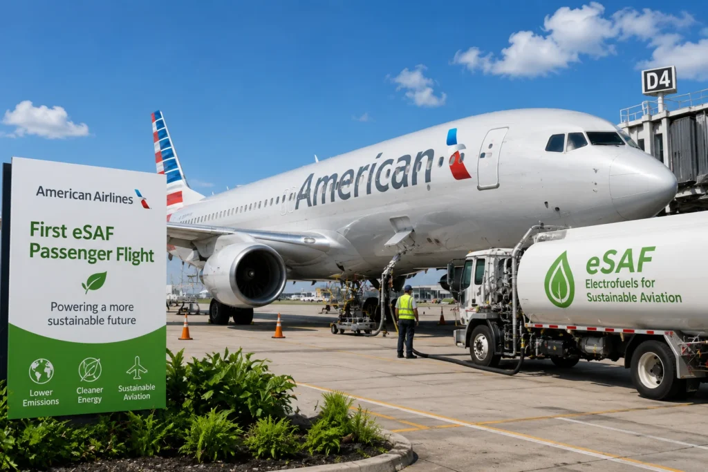 American Airlines Marks Sustainable Aviation Tourism