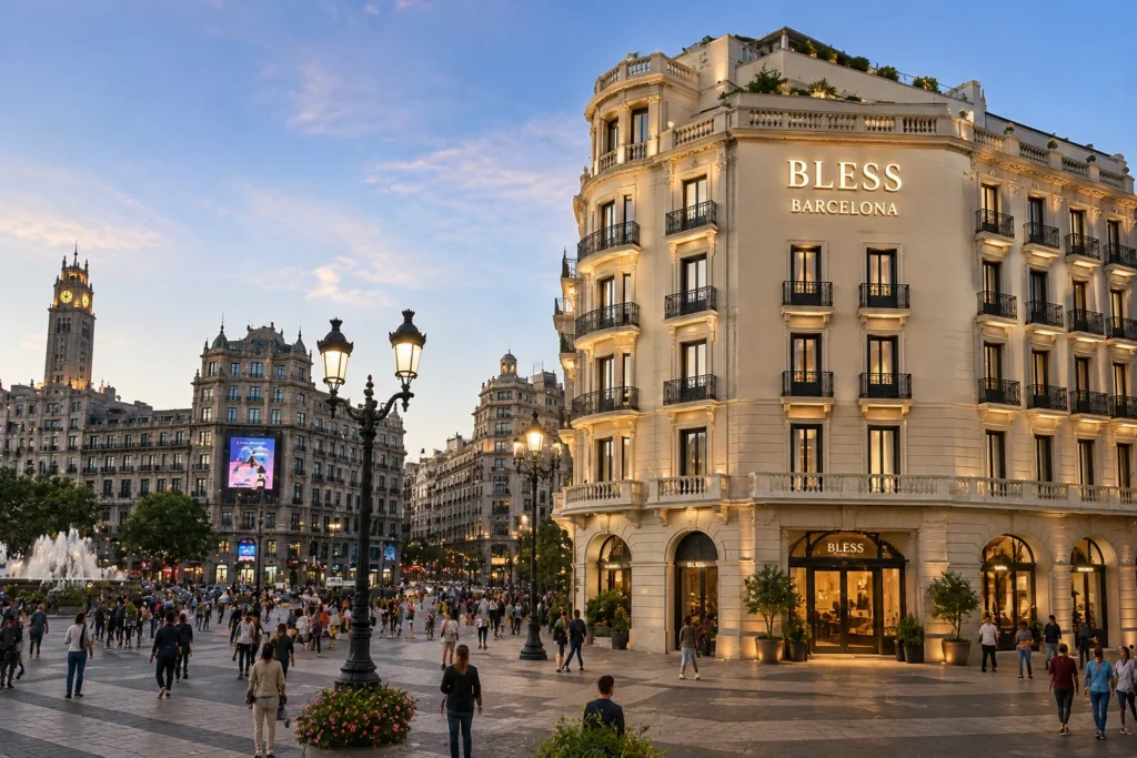 Bless Barcelona at Twilight