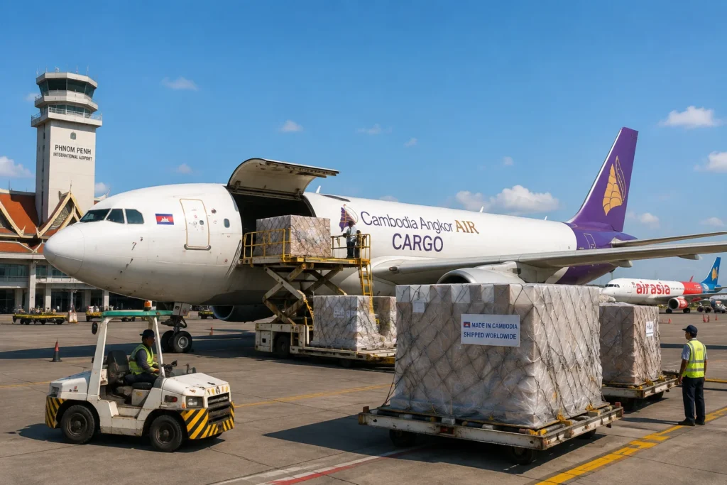 Cambodia Angkor Air Cargo Operations