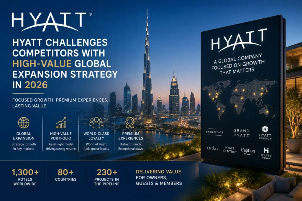Hyatt Challenges Competitors with High-Value Global Expansion Strategy in 2026