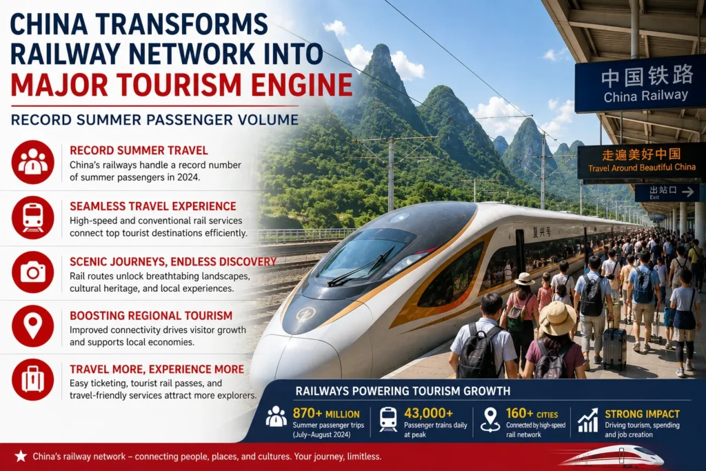 China’s Railways Power Tourism Growth