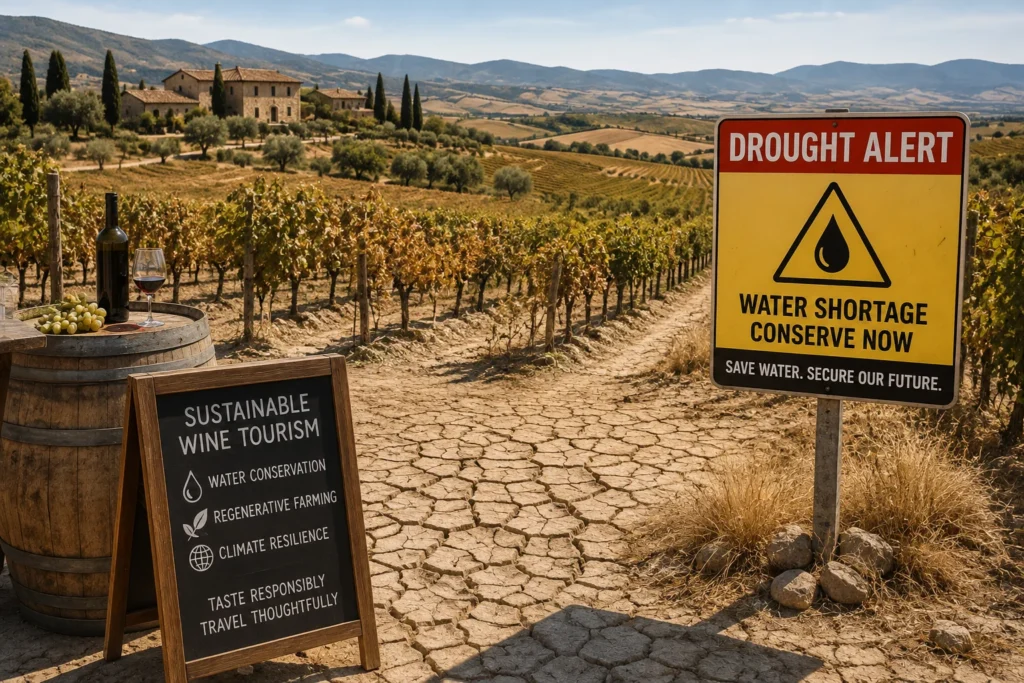 European Drought Alerts Drive Strategic Shifts in Food and Wine Tourism Across 2026