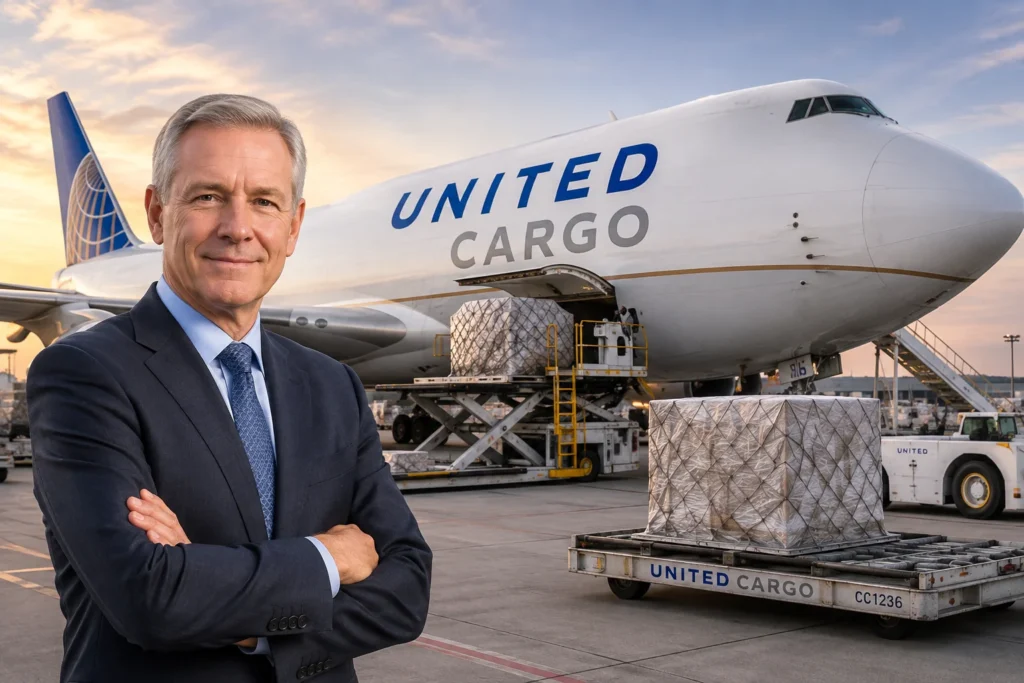 Executive Portrait at United Cargo Apron