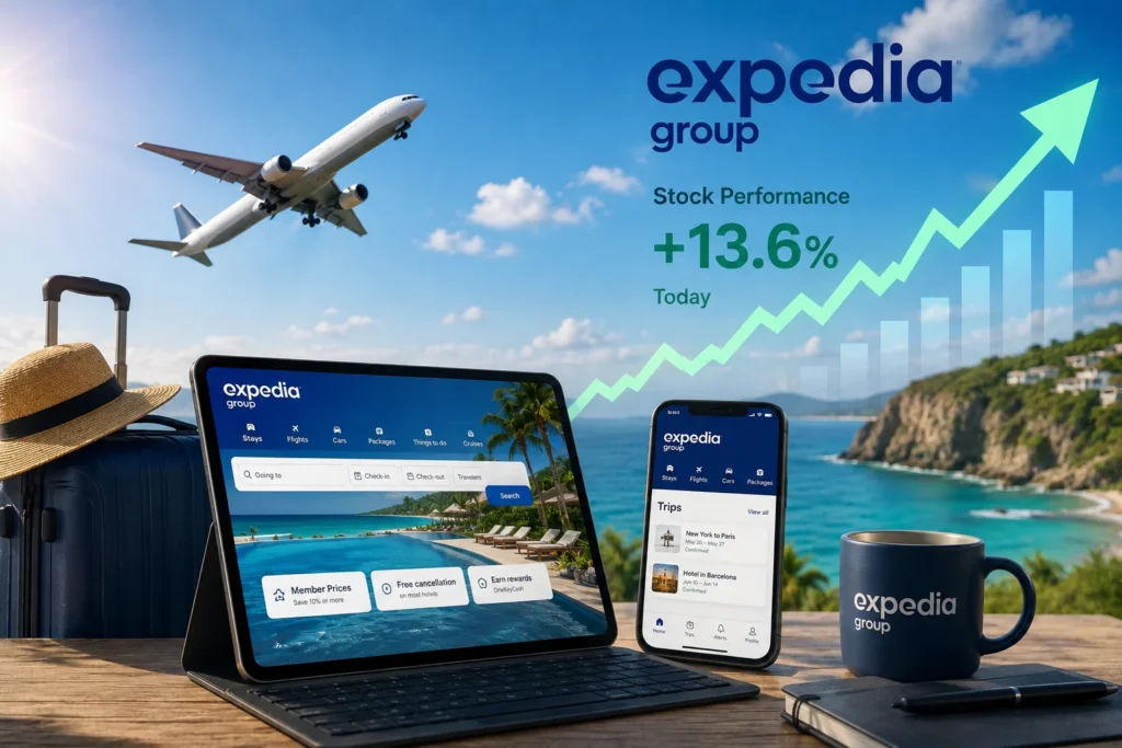 Expedia Travel and Stock Surge
