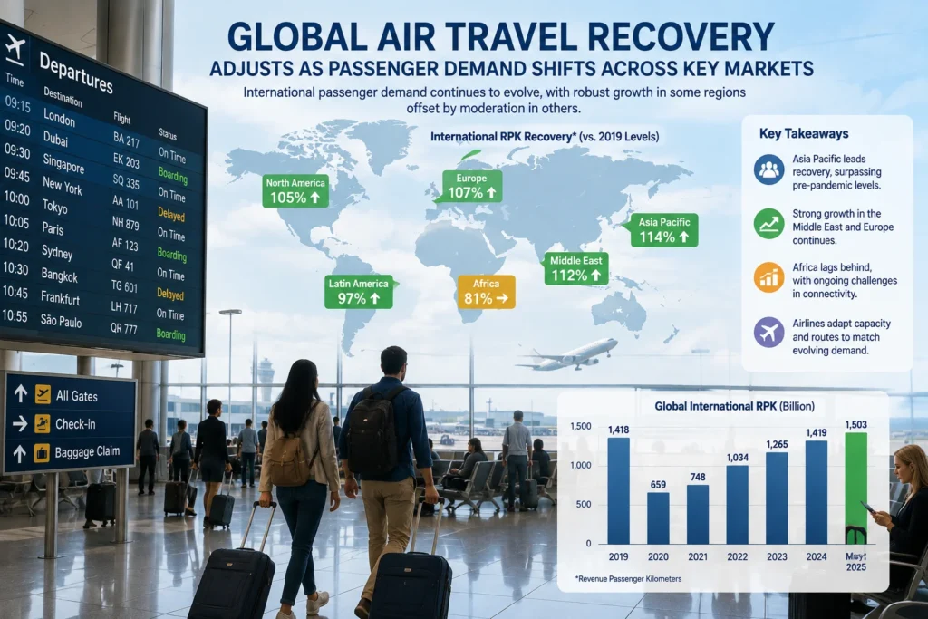 Global Air Travel Recovery Dashboard