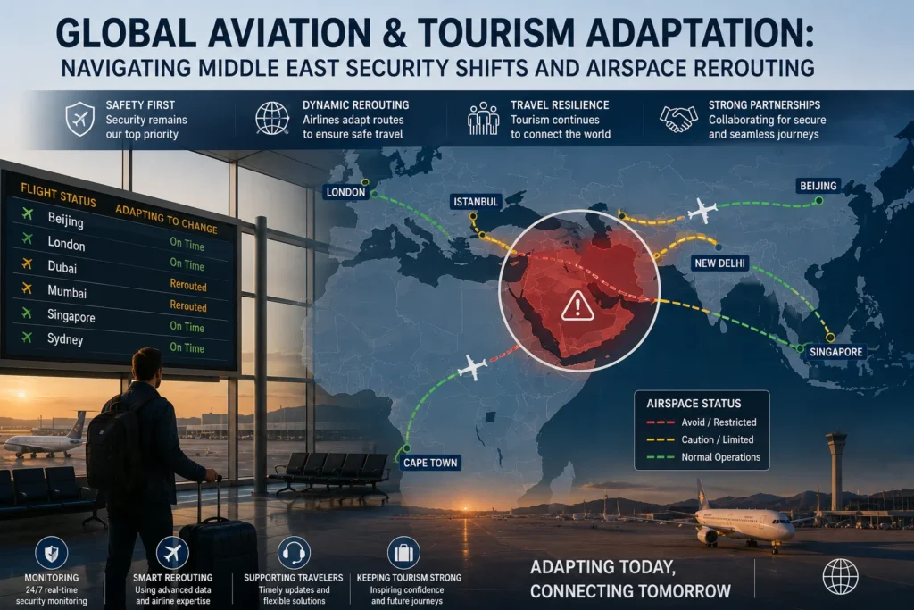 Global Aviation Safe Routes, Strong Connections