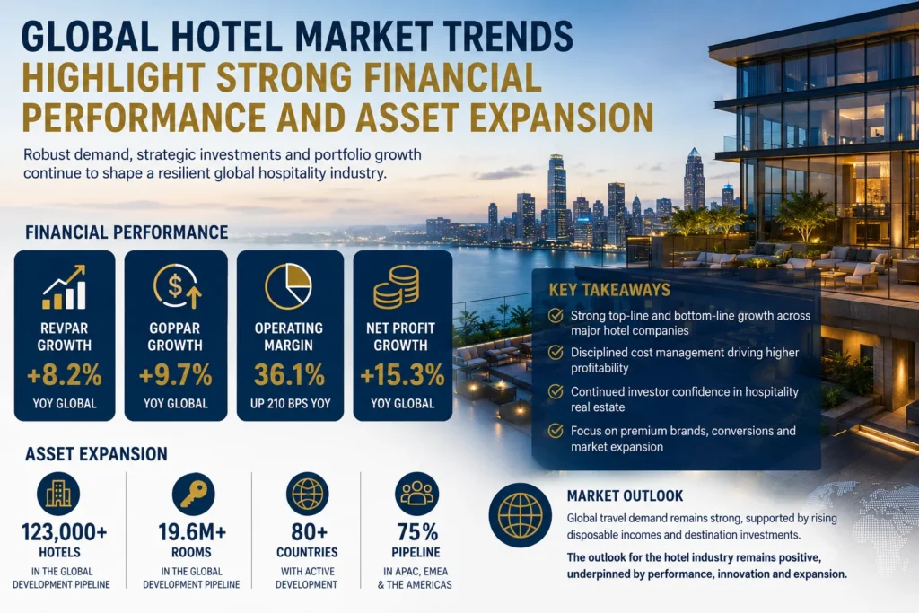Global Hotel Market Trends Infographic