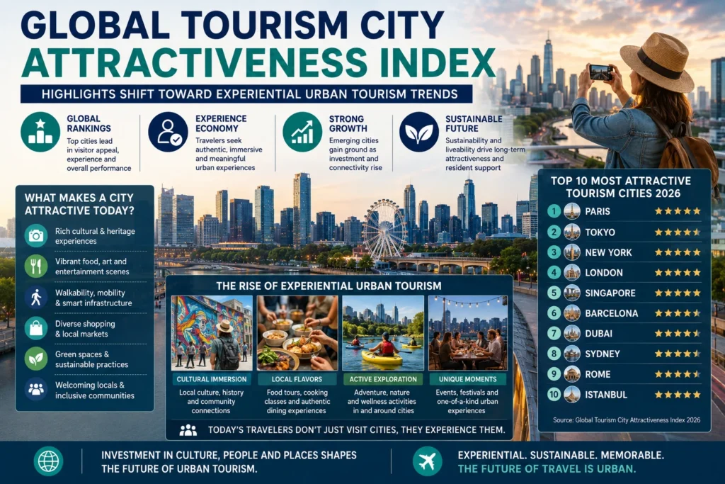 Global Tourism Cities Infographic 2026