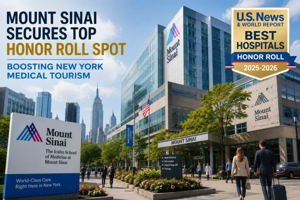 Mount Sinai Earns Top Honor Roll Spot