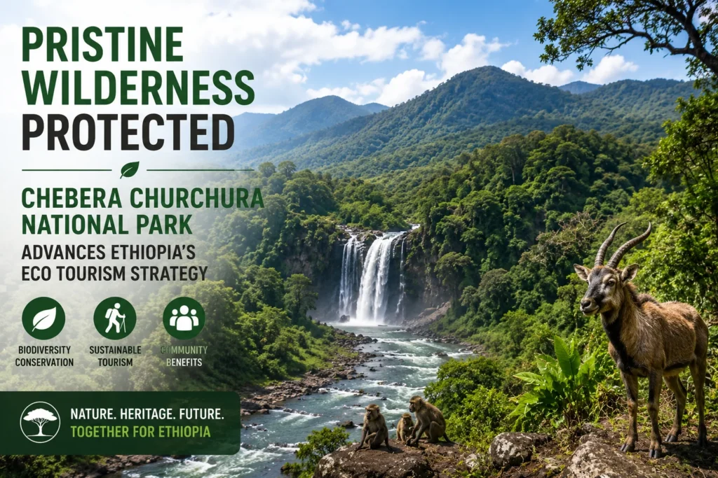 Pristine Wilderness Eco-Tourism Poster