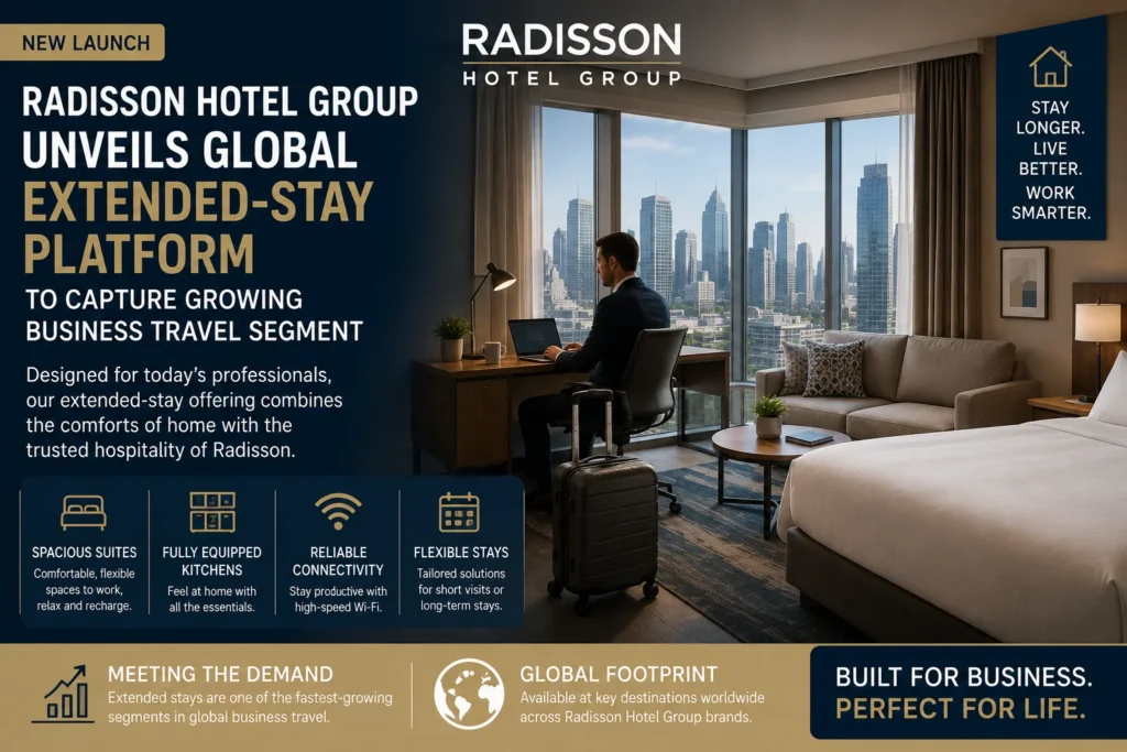 Radisson Extended-Stay Business Travel Launch