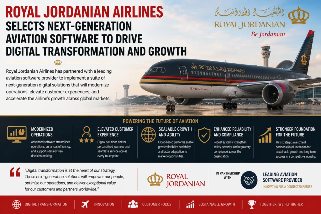 Royal Jordanian’s Digital Transformation Flight
