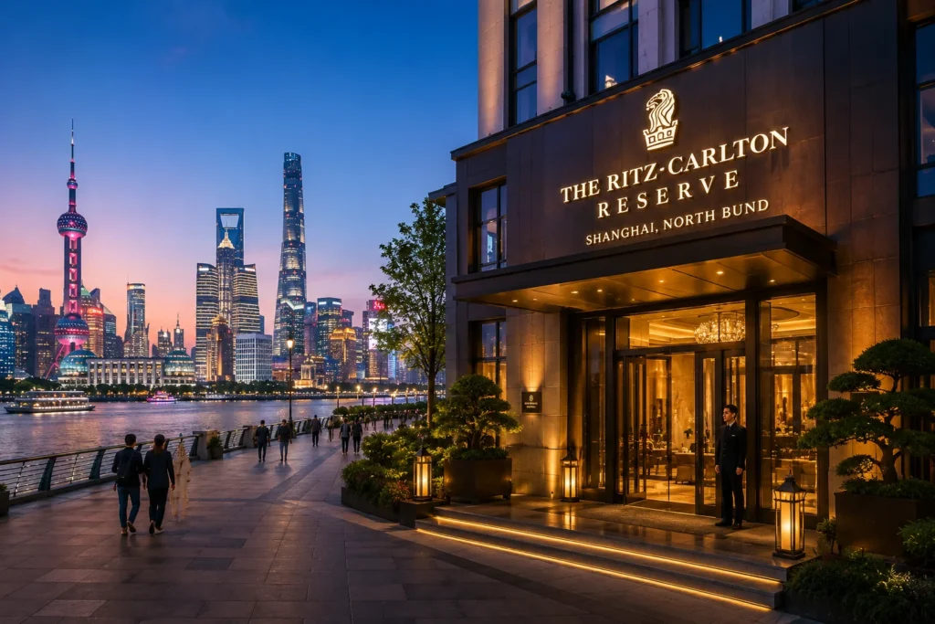 Twilight at Shanghai’s North Bund